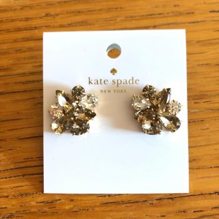 ケイトスペードニューヨーク(kate spade new york)の【sale】 kate spade 新品 ピアス クラスター トパーズ(ピアス)