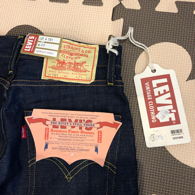 新品未使用 LEVI’S 1950モデル 701 2