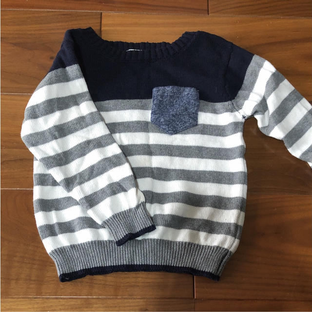 GLOBAL WORK(グローバルワーク)のpan様専用  美品 ニット サイズS キッズ/ベビー/マタニティのキッズ服男の子用(90cm~)(ニット)の商品写真