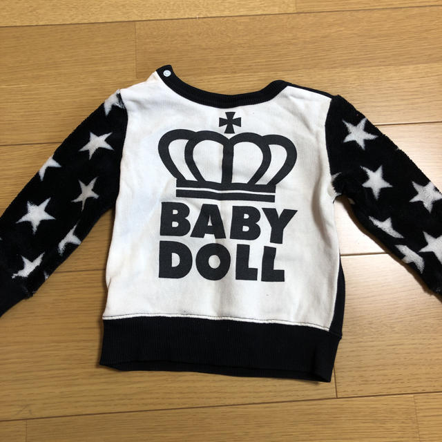 BABYDOLL(ベビードール)のBABYDOLL ミッキー 美品 80cm キッズ/ベビー/マタニティのキッズ服男の子用(90cm~)(Tシャツ/カットソー)の商品写真