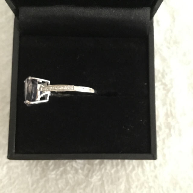 14kアイオライト1,327ct &ダイヤモンド14石 0,073ct  美品 レディースのアクセサリー(リング(指輪))の商品写真