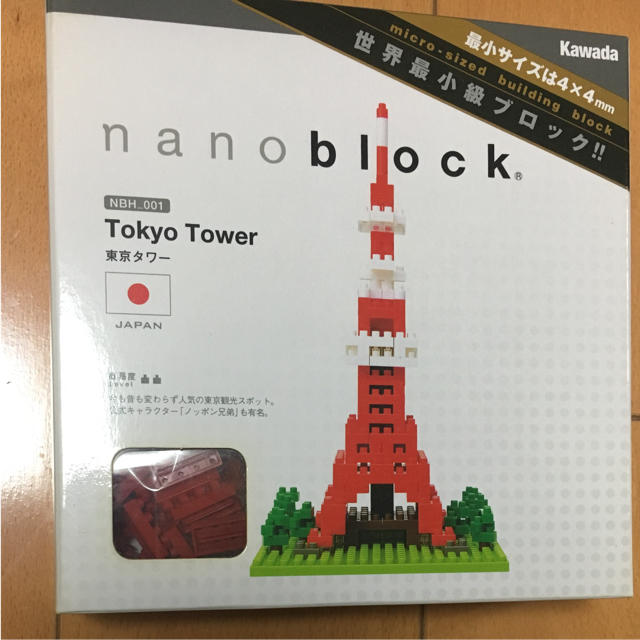 nanoblock 東京タワー エンタメ/ホビーのおもちゃ/ぬいぐるみ(模型/プラモデル)の商品写真