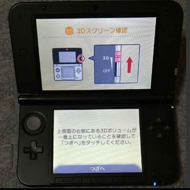 ニンテンドー3DS(ニンテンドー3DS)のニンテンドー3DS LL ブラック エンタメ/ホビーのゲームソフト/ゲーム機本体(携帯用ゲーム機本体)の商品写真