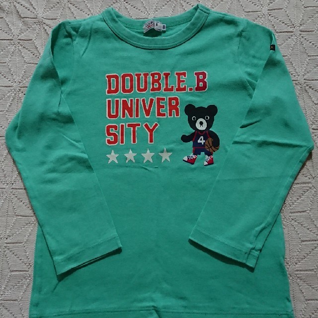 DOUBLE.B(ダブルビー)のダブルB ロンT 120 キッズ/ベビー/マタニティのキッズ服男の子用(90cm~)(Tシャツ/カットソー)の商品写真