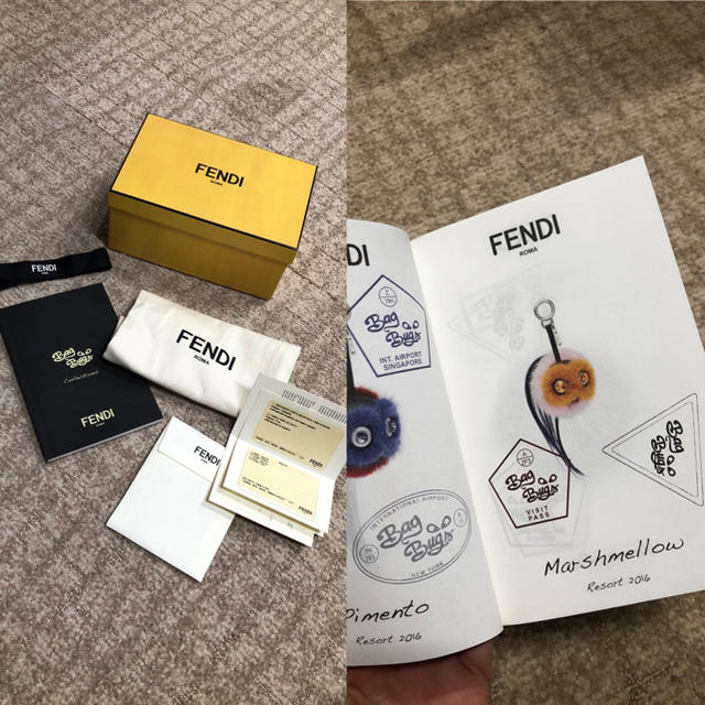 FENDI  バッグチャーム ミンクチャーム モンスター 2