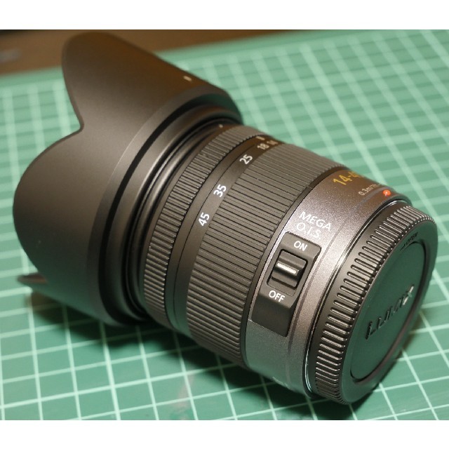 Panasonic(パナソニック)の中古美品！　Lumix G Vario 14-45mm  スマホ/家電/カメラのカメラ(レンズ(ズーム))の商品写真
