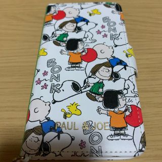 ポールアンドジョー(PAUL & JOE)の☆美品☆コラボ スヌーピー Paul & JOE スマホケース(iPhoneケース)