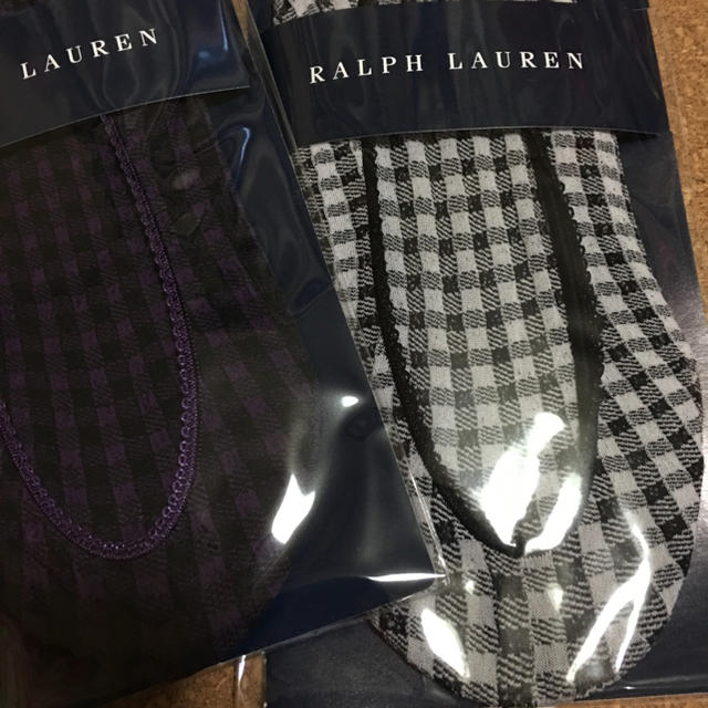 Ralph Lauren(ラルフローレン)のラルフローレン靴下新品２点２３日限定お値下げ レディースのレッグウェア(ソックス)の商品写真