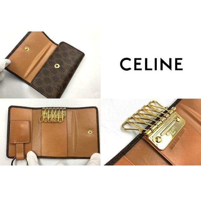 celine(セリーヌ)の★未使用★稀少★ セリーヌ　オールドセリーヌ　マカダム　６連キーケース　ヴィンテ レディースのファッション小物(キーケース)の商品写真