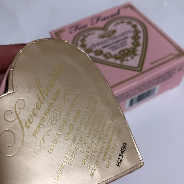 Too Faced(トゥフェイス)のToo Faced Sweethearts Blush コスメ/美容のベースメイク/化粧品(チーク)の商品写真