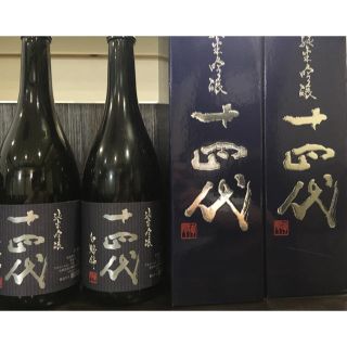 【値下げ中】十四代 純米吟醸 白鶴錦 720ml 4本セット(日本酒)