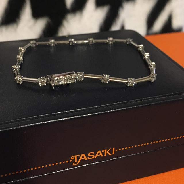 TASAKI(タサキ)のピーちゃん様専用♦︎TASAKI/K18WGブレスレット 1.00ct  レディースのアクセサリー(ブレスレット/バングル)の商品写真