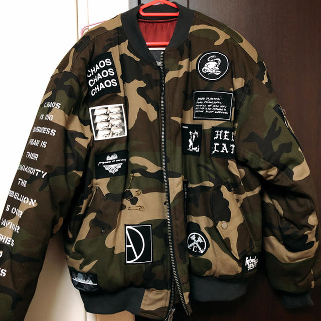 Supreme(シュプリーム)のCIVIL REGIME DIVISION BOMBER JACKET CAMO メンズのジャケット/アウター(ブルゾン)の商品写真