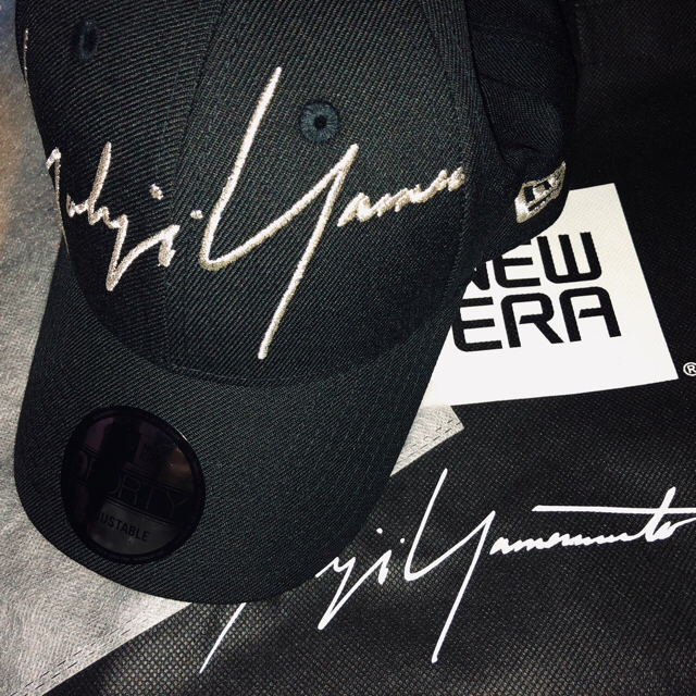 全店完売‼︎送込 Yohji Yamamoto×New Era 9FORTY黒