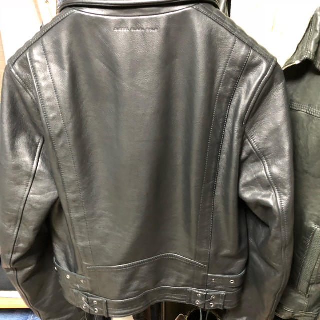 DIESEL(ディーゼル)のDIESEL BLACKGOLD ダブルライダース 大幅値下げ メンズのジャケット/アウター(ライダースジャケット)の商品写真