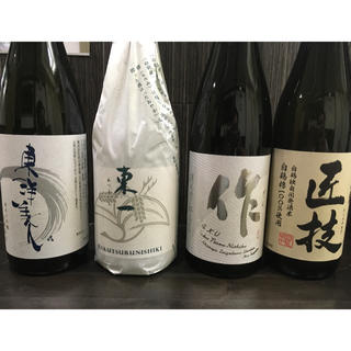 送料込【値下げ中】白鶴錦の純米吟醸、純米大吟醸4種類(日本酒)
