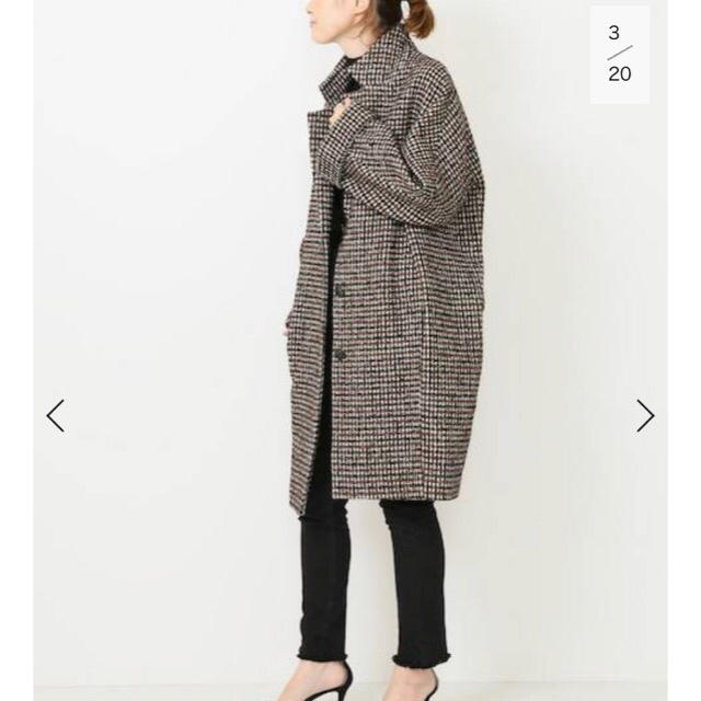 DEUXIEME CLASSE(ドゥーズィエムクラス)のDeuxieme Classe 今期新品 COUTURE DADAM  COAT レディースのジャケット/アウター(ロングコート)の商品写真