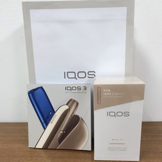 アイコス(IQOS)の11/21 購入 IQOS 3 MULTI ブリリアントゴールド 登録解除済み(タバコグッズ)