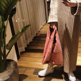 マウジー(moussy)のMOUSSY最新ノベルティ♡ SUEDE SHOPPER BAG♡スエードバッグ(トートバッグ)