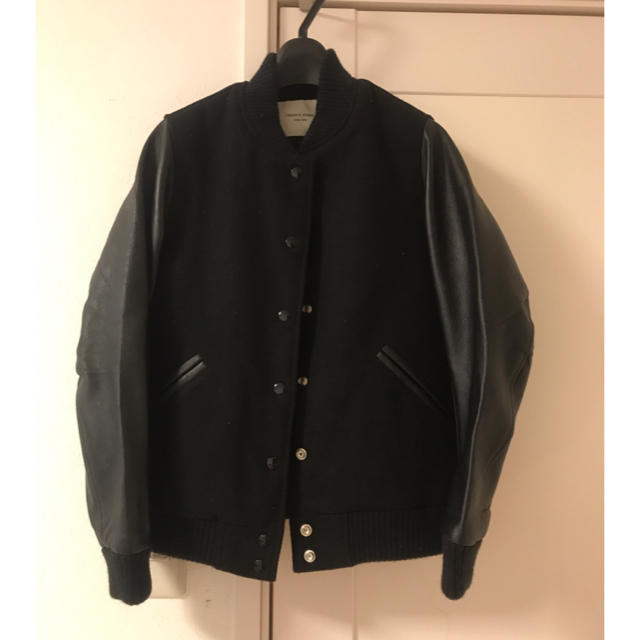 Freak's Store ラムレザースタジャン ブラック