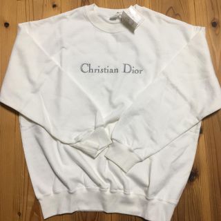 クリスチャンディオール(Christian Dior)のChristian Dior白セーター(Tシャツ/カットソー)