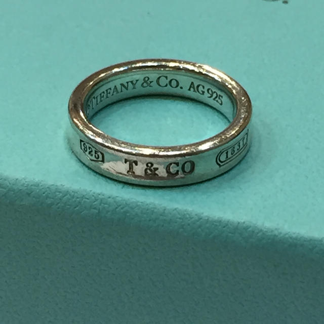 Tiffany & Co.(ティファニー)の即購入OK! 美品 ティファニー リング 1837 ナローリング シルバー925 レディースのアクセサリー(リング(指輪))の商品写真