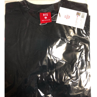 ボウダンショウネンダン(防弾少年団(BTS))のBTC 公式 Tシャツ  黒 M 防弾少年団(Tシャツ(半袖/袖なし))