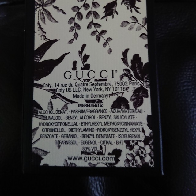 Gucci(グッチ)のひな様専用💮です。【新品】GUCCI香水  50ml コスメ/美容の香水(香水(女性用))の商品写真