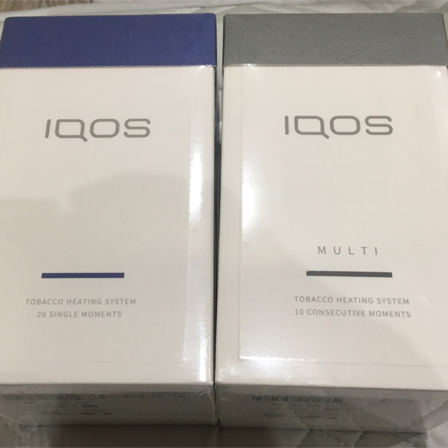 【新品未使用】 IQOS 3 ステラブルー/MULTI ベルベットグレー