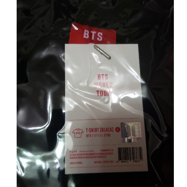 JINBTS LOVE YOUR SELF 公式グッズ Tシャツ ブラック M