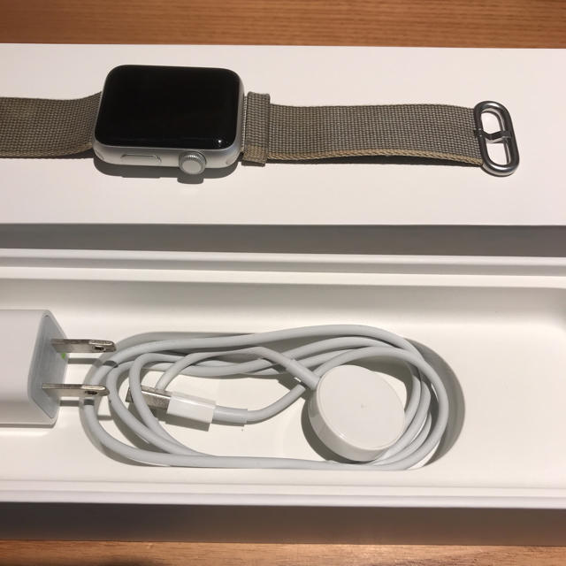 Apple Watch series2 42mm ウーブナイロン腕時計(デジタル)