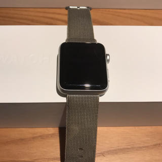 アップルウォッチ(Apple Watch)のApple Watch series2 42mm ウーブナイロン(腕時計(デジタル))