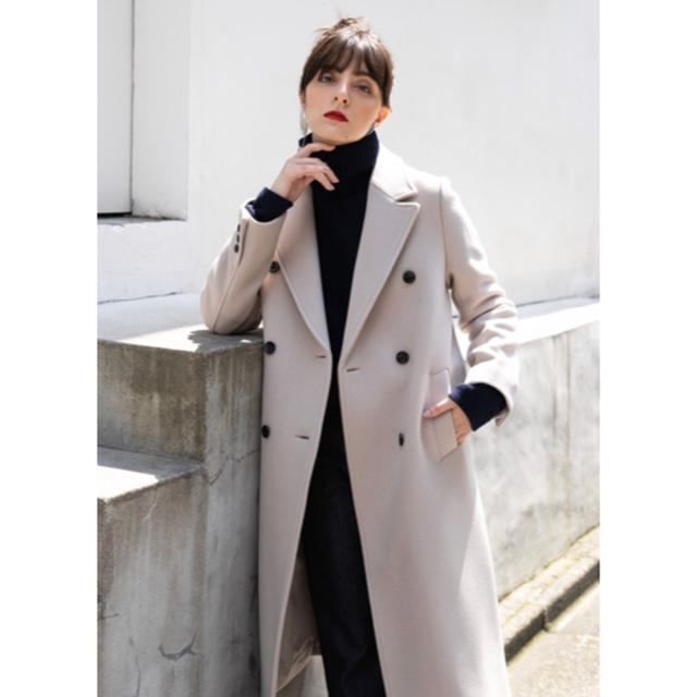 STUDIOUS - studious ダブルクロンビーコート 2018A/W 未使用 週末お