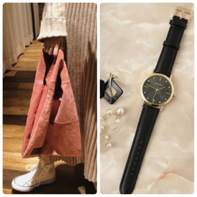 rienda(リエンダ)のsara様❤︎rienda&MOUSSYノベルティ2点セット レディースのファッション小物(腕時計)の商品写真