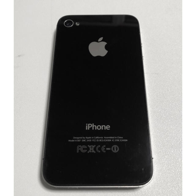 iPhone(アイフォーン)のiPhone 4s Black 32 GB SIMフリー スマホ/家電/カメラのスマートフォン/携帯電話(携帯電話本体)の商品写真