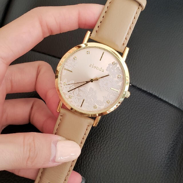 rienda(リエンダ)のrienda♡非売品ノベルティ♡Flower Lace Watch♡腕時計新品 レディースのファッション小物(腕時計)の商品写真