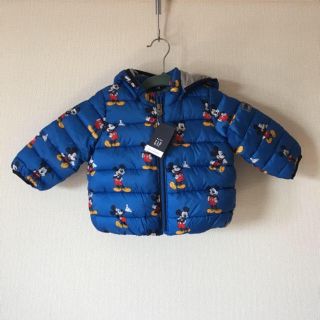 ベビーギャップ(babyGAP)のbabygap☆新品 ミッキー ダウン(ジャケット/上着)