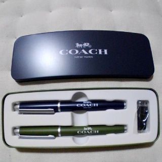 コーチ(COACH)のCOACH 万年筆&ボールペンセット(MONOMAX付録)(ペン/マーカー)