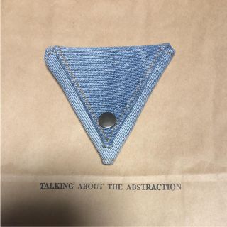 トーキングアバウトザアブストラクション(TALKING ABOUT THE ABSTRACTION)のデニム小銭入れ未使用 TALKING ABOUT THE ABSTRACTION(コインケース/小銭入れ)