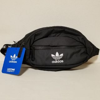 アディダス(adidas)の【M様用出品】アディダス オリジナルス ウエストポーチ ブラック 2個セット(ボディバッグ/ウエストポーチ)