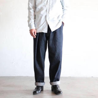 コモリ(COMOLI)のgraphpaper denim cookpants 別注    新品(デニム/ジーンズ)