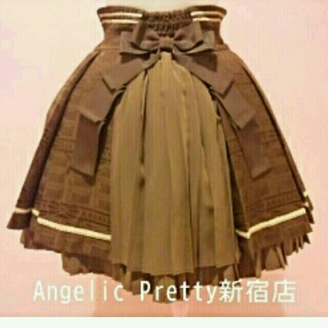 Angelic Pretty(アンジェリックプリティー)のチョコレート スカート レディースのスカート(ひざ丈スカート)の商品写真