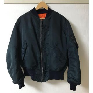 アルファインダストリーズ(ALPHA INDUSTRIES)のALPHA MA-1 USA製 L(フライトジャケット)