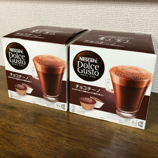 Nestle(ネスレ)の【リンカーンママ様専用】ネスカフェドルチェグスト カプセル 『チョコチーノ』 食品/飲料/酒の飲料(コーヒー)の商品写真