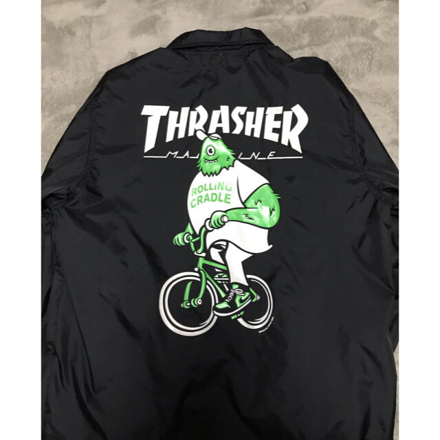 THRASHER(スラッシャー)のThrasher ロリクレ コーチジャケット S メンズのジャケット/アウター(ナイロンジャケット)の商品写真