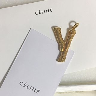 セリーヌ(celine)のceline アルファベットネックレス (ネックレス)