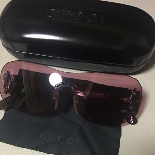 グッチ(Gucci)の[美品.希少]GUCCI サングラス GG2448/N/S ピンク(サングラス/メガネ)