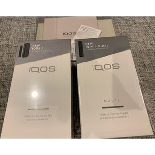 アイコス(IQOS)のiQOS3 & iQOS3マルチ 本体セット 新品未開封(タバコグッズ)