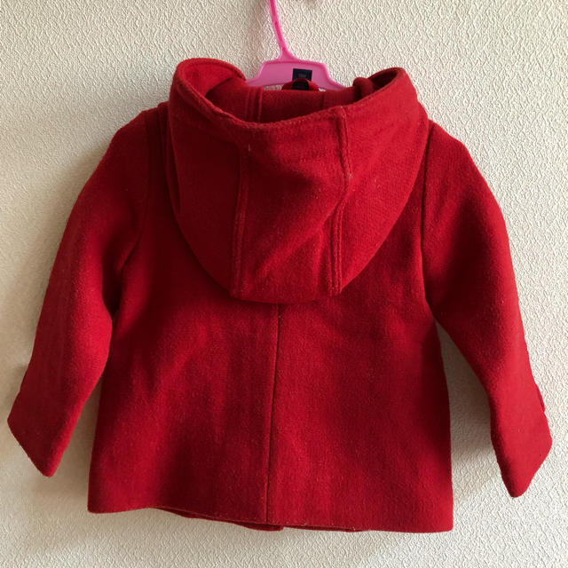 babyGAP(ベビーギャップ)の極美品【GAP100】ダッフルコート キッズ/ベビー/マタニティのキッズ服女の子用(90cm~)(コート)の商品写真