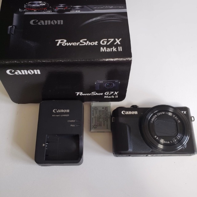 Canon(キヤノン)のさらに値下げ！G7x mark2 中古美品 スマホ/家電/カメラのカメラ(コンパクトデジタルカメラ)の商品写真